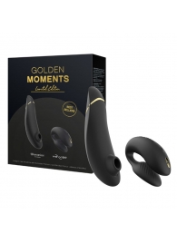 Набор для пар Golden Moments: Womanizer Premium 2 и We-Vibe Chorus - Womanizer купить в Брянске с доставкой в Orgasmix.ru Набор для пар Golden Moments: Womanizer Premium 2 и We-Vibe Chorus - Womanizer