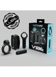 Набор Bathmate Vibe Endurance Kit: 2 эрекционных кольца, вибропуля, мастурбатор - Bathmate купить в Брянске с доставкой в Orgasmix.ru Набор Bathmate Vibe Endurance Kit: 2 эрекционных кольца, вибропуля, мастурбатор - Bathmate