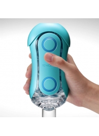 Голубой мастурбатор Tenga Flip ORB Ocean - Tenga - в Брянске купить с доставкой