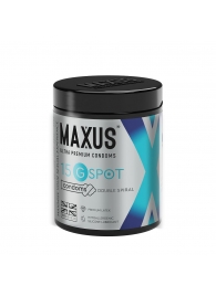 Гладкие презервативы Maxus G spot с двойной спиралью - 15 шт. - Maxus - купить с доставкой в Брянске