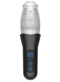 Автоматический мастурбатор Oral Sex Masturbator с функциями ротации, вибрации и фрикций - Secwell - в Брянске купить с доставкой