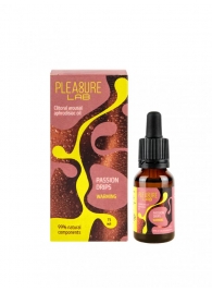 Капли с согревающим эффектом Passion Drips Warming - 15 мл. - Pleasure Lab - купить с доставкой в Брянске