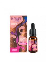 Жидкий вибратор Passion Drips Cold n Hot - 15 мл. - Pleasure Lab - купить с доставкой в Брянске