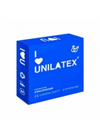 Классические презервативы Unilatex Natural Plain - 3 шт. - Unilatex - купить с доставкой в Брянске