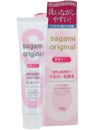 Гель-смазка на водной основе Sagami Original - 60 гр. - Sagami - купить с доставкой в Брянске