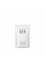 Полоски для орального секса Slow Sex Oral Sex Strips - 7 шт. - Bijoux Indiscrets - купить с доставкой в Брянске