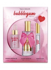 Набор средств для массажа и ласк Bubblegum Play Kit - Bijoux Indiscrets - купить с доставкой в Брянске