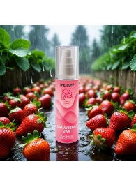 Съедобное массажное масло Kiss Land Strawberry Jam - 75 мл. - THE LUFF - купить с доставкой в Брянске