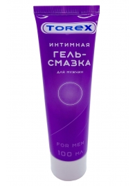 Гель-смазка на водной основе For Men - 100 мл. - Torex - купить с доставкой в Брянске