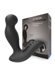 Черный вибромассажер простаты 3,5’’ P-spot Massager - 12,5 см. - Erokay - в Брянске купить с доставкой