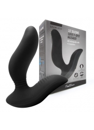 Черный вибромассажер простаты 3,5’’ Curve P-spot Massager - 12 см. - Erokay - в Брянске купить с доставкой