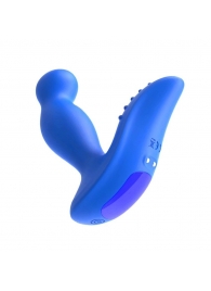 Синий вибромассажер простаты 3,5’’ P-spot Massager - 12,5 см. - Erokay - в Брянске купить с доставкой