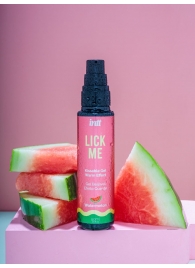 Гель Lick Me с согревающим эффектом и ароматом арбуза - 50 мл. - INTT - купить с доставкой в Брянске