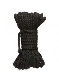 Черная верёвка для связывания и фиксации Bind Tie - 15,24 м. - Doc Johnson - купить с доставкой в Брянске