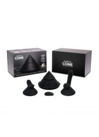 Конусный вибромассажер Cowgirl Cone с 2 насадками - CowGirl - купить с доставкой в Брянске