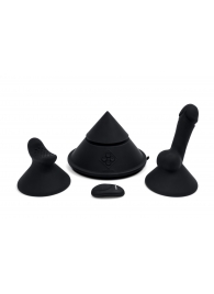 Конусный вибромассажер Cowgirl Cone с 2 насадками - CowGirl - купить с доставкой в Брянске