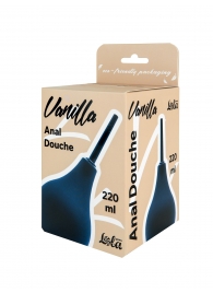 Черный анальный душ Anal Douche L - Lola Games - купить с доставкой в Брянске