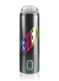Перезаряжаемый мастурбатор-ротик Extreme Toyz Rechargeable Roto-Bator Mouth - Pipedream - в Брянске купить с доставкой
