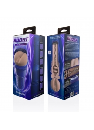 Телесный мастурбатор-анус Fleshlight Boost Blast Female - Fleshlight - в Брянске купить с доставкой