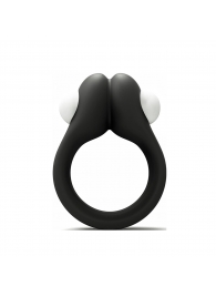 Черное эрекционное кольцо Zippy Vibrating Ring With Bullet - Adrien Lastic - в Брянске купить с доставкой