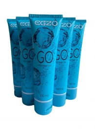Набор из 5 пролонгирующих лубрикантов на водной основе Egzo Go (по 100 мл.) - EGZO - купить с доставкой в Брянске