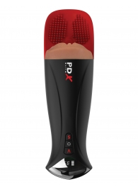 Мастурбатор-вагина в колбе с вибрацией Fuck-O-Matic Pro XL - Pipedream - в Брянске купить с доставкой
