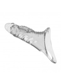 Прозрачная насадка на пенис - 22 см. - Baile - в Брянске купить с доставкой