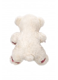 Бондажный набор: белый мишка с розовыми оковами и наручниками - Pecado - купить с доставкой в Брянске