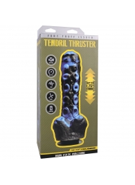 Черно-синяя мини-машина на присоске Tendril Thruster - 21,6 см. - Doc Johnson - купить с доставкой в Брянске