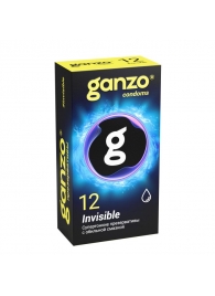 Супертонкие презервативы Ganzo Invisible - 12 шт. - Ganzo - купить с доставкой в Брянске