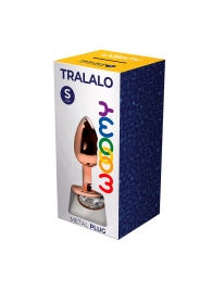 Анальная втулка Wooomy Tralalo Size S с прозрачным кристаллом - Adrien Lastic в Брянске Анальная втулка Wooomy Tralalo Size S с прозрачным кристаллом - Adrien Lastic
