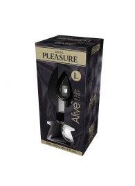 Серебристая анальная втулка с прозрачным кристаллом Mini Metal Butt Plug Size L - 9 см. - Adrien Lastic в Брянске Серебристая анальная втулка с прозрачным кристаллом Mini Metal Butt Plug Size L - 9 см. - Adrien Lastic