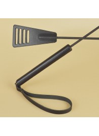 Черный кожаный стек «Сириус» - 60 см. - Sitabella - купить с доставкой в Брянске