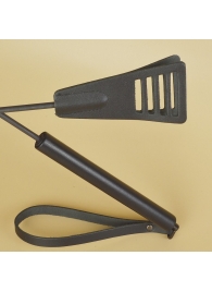 Черный кожаный стек «Сириус» - 60 см. - Sitabella - купить с доставкой в Брянске