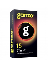 Классические презервативы с обильной смазкой Ganzo Classic - 15 шт. - Ganzo - купить с доставкой в Брянске