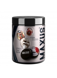 Черные утолщенные презервативы MAXUS Extra Strong с железным кейсом - 15 шт. - Maxus - купить с доставкой в Брянске