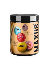 Точечные презервативы MAXUS 2000 Amazing Dots с железным кейсом - 12 шт. - Maxus - купить с доставкой в Брянске