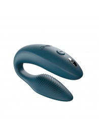 Зеленый вибратор для пар We-Vibe Sync 2 с пультом ДУ - We-vibe купить в Брянске с доставкой в Orgasmix.ru Зеленый вибратор для пар We-Vibe Sync 2 с пультом ДУ - We-vibe