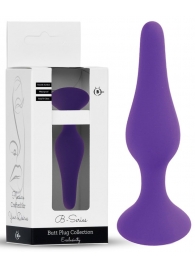 Фиолетовая анальная втулка Silcone Purple Plug Medium - 11 см. - Boys of Toys в Брянске Фиолетовая анальная втулка Silcone Purple Plug Medium - 11 см. - Boys of Toys