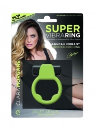 Люминесцентное эрекционное виброкольцо Super - Clara Morgane - в Брянске купить с доставкой Люминесцентное эрекционное виброкольцо Super - Clara Morgane - в Брянске купить с доставкой