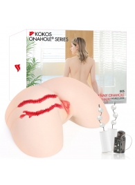 Мастурбатор-полуторс с двойным слоем материала и вибрацией Jenny Onahole Real Hips - KOKOS - в Брянске купить с доставкой Мастурбатор-полуторс с двойным слоем материала и вибрацией Jenny Onahole Real Hips - KOKOS - в Брянске купить с доставкой