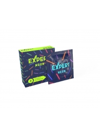 Светящиеся в темноте презервативы Expert Neon - 3 шт. - Expert - купить с доставкой в Брянске