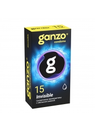 Супертонкие презервативы Ganzo Invisible - 15 шт. - Ganzo - купить с доставкой в Брянске Супертонкие презервативы Ganzo Invisible - 15 шт. - Ganzo - купить с доставкой в Брянске