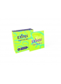 Ультратонкие презервативы Expert Invisible - 3 шт. - Expert - купить с доставкой в Брянске