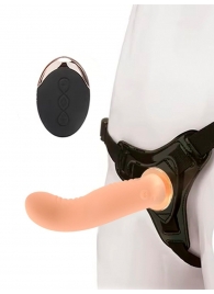 Женский вибрострапон со съемной насадкой и пультом ДУ - Erokay - купить с доставкой в Брянске