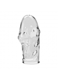 Прозрачная насадка на пенис Booker - 8 см. - Baile - в Брянске купить с доставкой