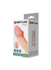 Телесная насадка на пенис Huel - 9 см. - Baile - в Брянске купить с доставкой