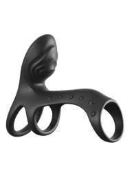 Черная насадка на пенис Ultimate Couples Cage Pro - Pipedream - в Брянске купить с доставкой