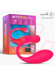 Ярко-розовое интерактивное виброяйцо Bulby - Intoyou