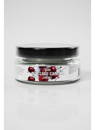 Массажная свеча «Спелая вишня» - 50 мл. - SGAN - купить с доставкой в Брянске